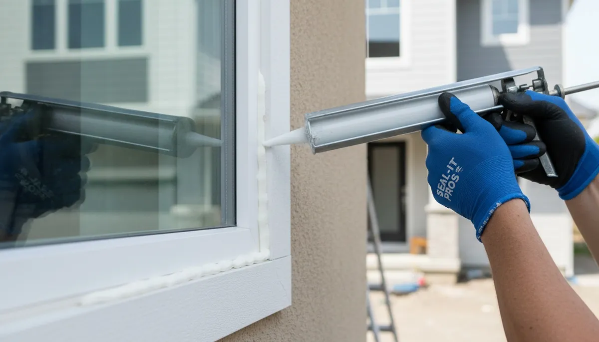 Professional caulking and sealing by house painters in Detroit, MI protecting home exteriors