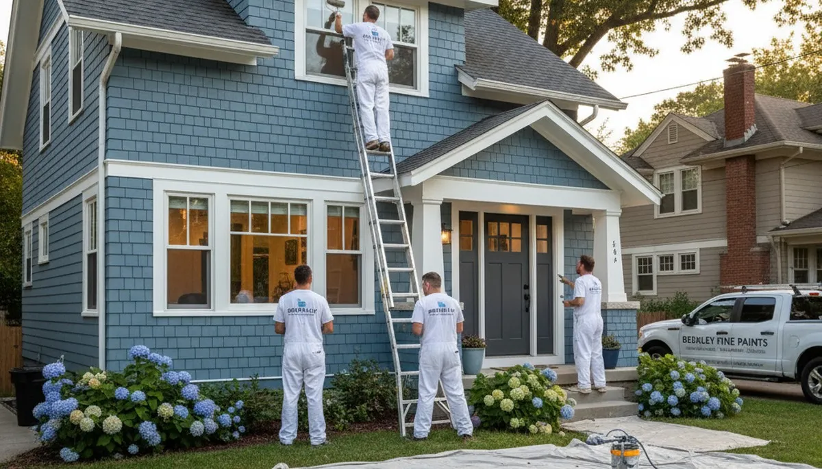 Professional house painters in Detroit MI providing expert residential exterior painting services