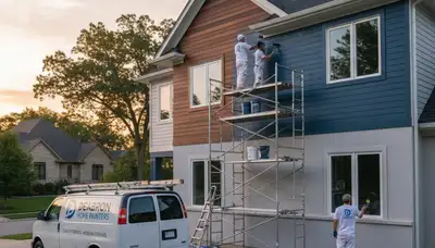 Professional house painters in Detroit MI providing expert exterior and interior painting services
