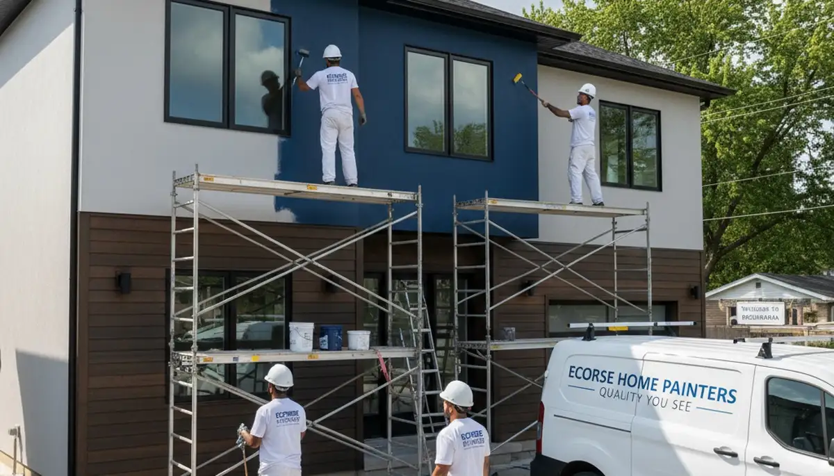 Professional house painters in Detroit MI providing expert exterior and interior painting services