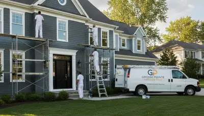 Professional house painters in Detroit MI providing quality exterior and interior painting services