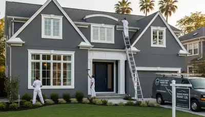 Professional house painters in Detroit MI providing expert exterior home painting services