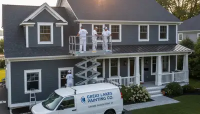 Detroit, MI house painting service by professional painters for residential interior and exterior projects