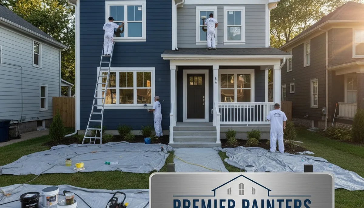 Professional house painters in Detroit MI providing expert exterior and interior painting services
