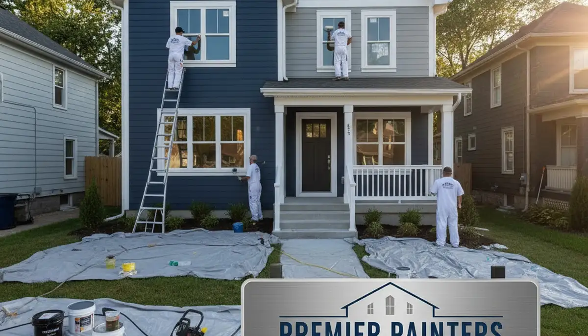 Professional house painters in Detroit MI providing expert exterior and interior painting services