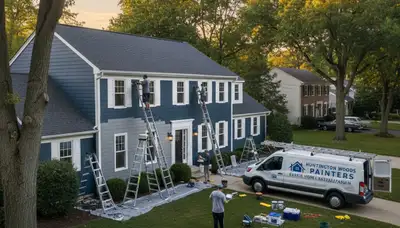 Professional house painters in Detroit MI providing expert exterior home painting services