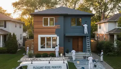 Professional house painting service in Detroit, MI by local paintersdetroitmi.com