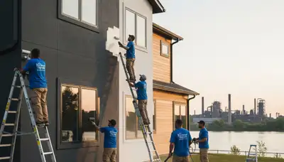Detroit, MI house painting service by professional painters for residential exterior and interior projects