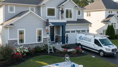 Detroit, MI house painters providing professional interior and exterior painting services