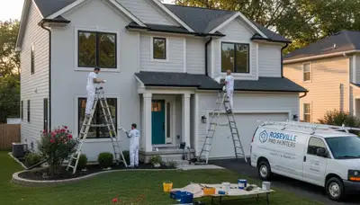Detroit, MI house painters providing professional interior and exterior painting services